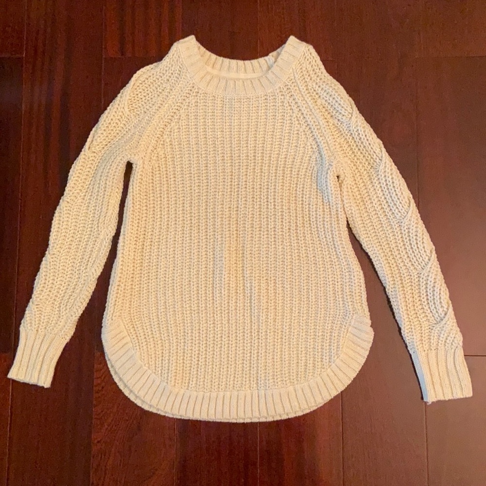 Girls Tahari cold shoulder sweater